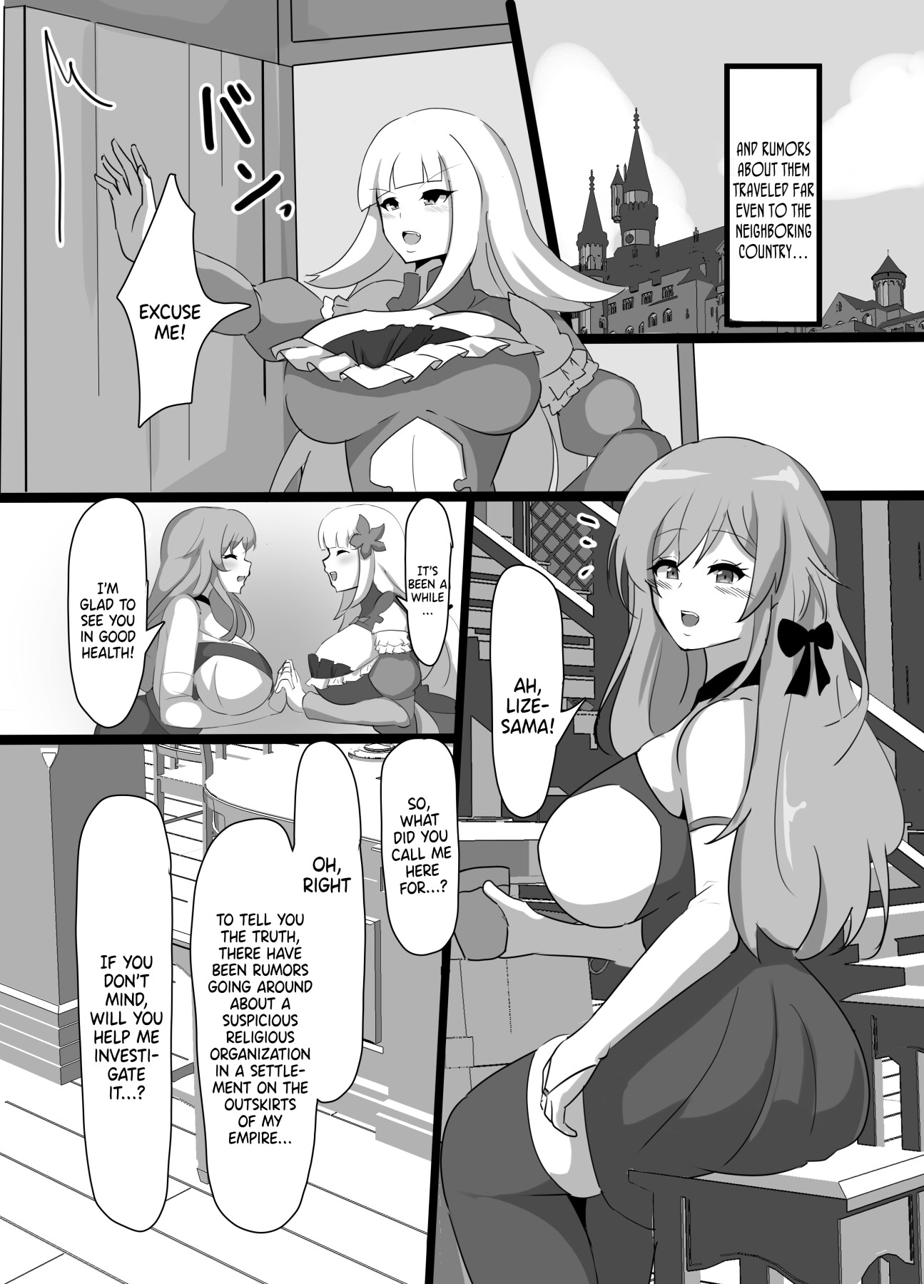 Hentai Manga Comic-Hypnotizing The Huge Breast Party-Read-3